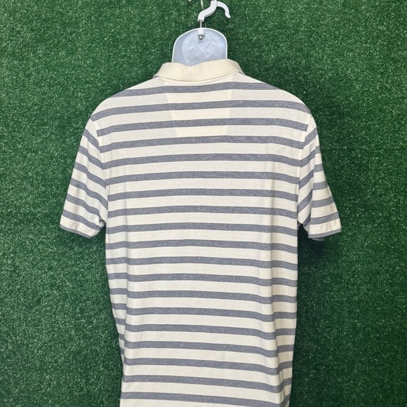 Nautica Blue and white Polo Shirt Classic Stripes - Picture 3 of 4